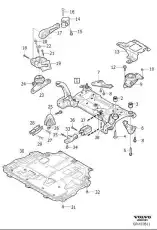 ENGINE ANCHORAGE 31686386 VOLVO