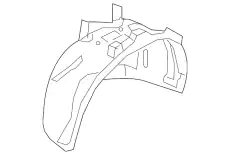 WHEEL ARCH LINER 31497495 VOLVO