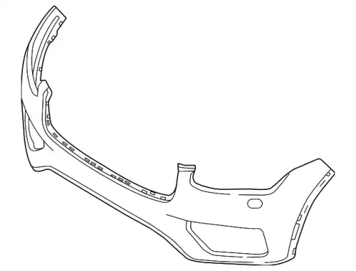 BUMPER COVER 39799446 VOLVO