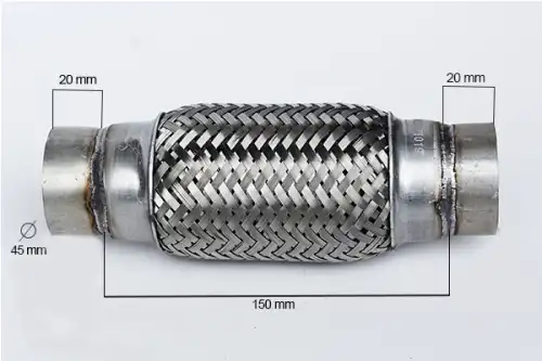 Гофра глушителя ASAM 33739 L= d=