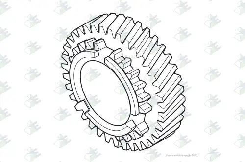 Шестерня КПП EURORICAMBI 60530934
