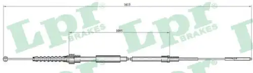 C0942B 1H0609721A VW GOLF III LPR
