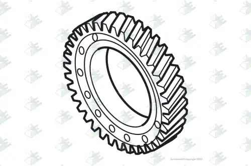 Шестерня КПП EURORICAMBI 60531048