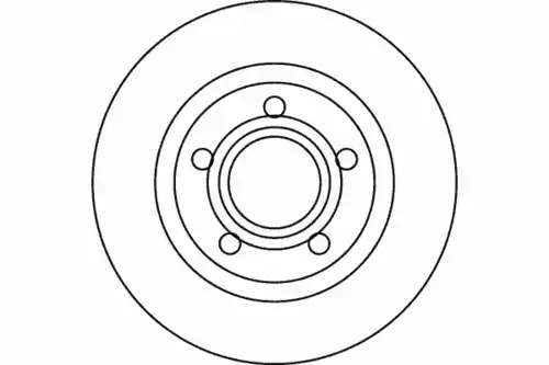 Тормозной диск TEXTAR 92098400