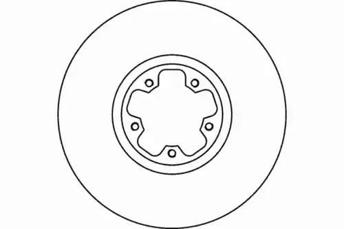 Тормозной диск TEXTAR 92103800
