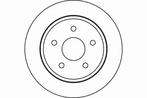 Тормозной диск TEXTAR 92113700