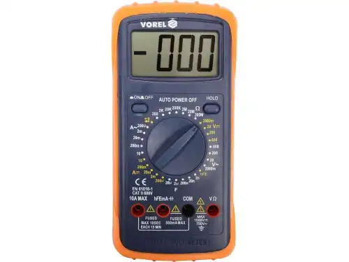 81783 Цифровой мультиметр 0-600V VOREL