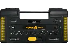 Набор инструмента 1/4 (57пр.) CrV Vorel 65020
