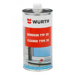 089210011 Очиститель ПВХ тип 20, 1л WURTH