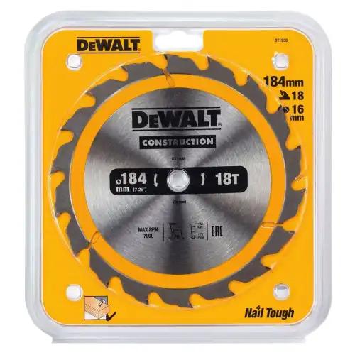 Пильный диск DeWalt DT 1938 DT1938-QZ