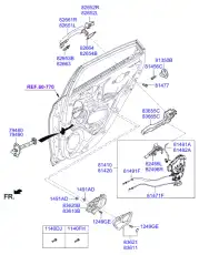 k screw-machine винт-саморез d=3мм 81477A7000 KIA