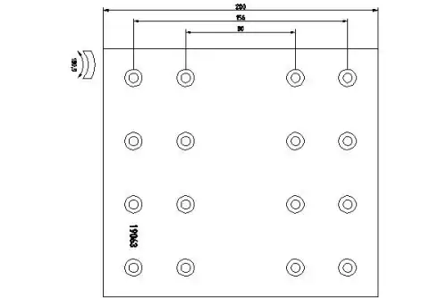 Накладки тормозные DON DF48491S7100