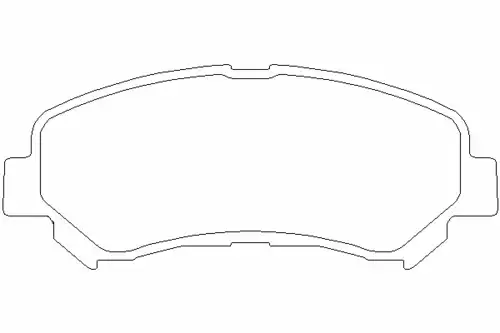 Тормозные колодки дисковые MINTEX MDB2938