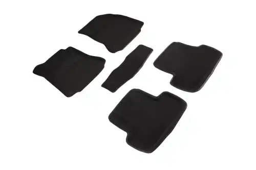 Коврики в салон SEINTEX 88490 Mercedes-Benz CLA-Class A-Class B-Class GLA-Class 2013-2020 5 шт., черный