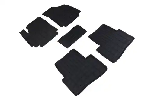 Коврики в салон SEINTEX 88655 Hyundai Creta 2016-2020 5 шт., черный