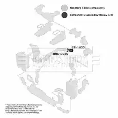 Патрубок интеркулера AUDI BTH1630 FIRST