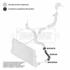 Патрубок интеркулера VW BTH1149 FIRST