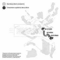 Патрубок интеркулера AUDI VW BTH1109 FIRST