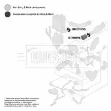 Патрубок интеркулера AUDI SKODA VW BTH1096 FIRST