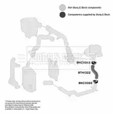 Патрубок интеркулера MERCEDES BTH1322 FIRST
