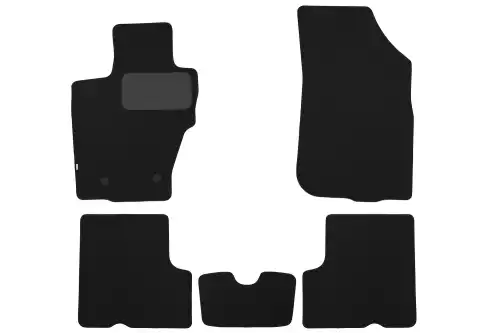 Коврики в салон KLEVER KLEVER03412922110KH Renault Duster 2011-2015 5 шт., черный
