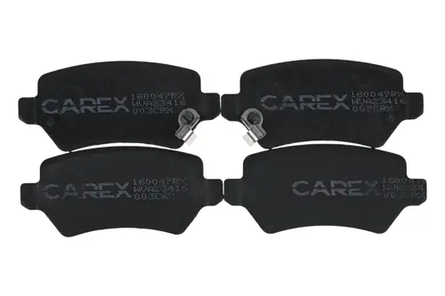 Тормозные колодки дисковые CAREX 160047RX