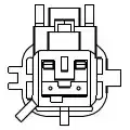 Датчик ABS MOBILETRON ABJP049