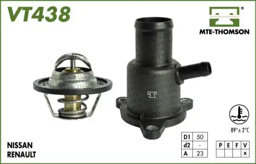 Термостат системы охлаждения MTE-THOMSON VT43889