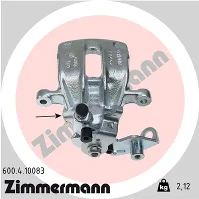 Суппорт тормозной ZIMMERMANN 600.4.10083