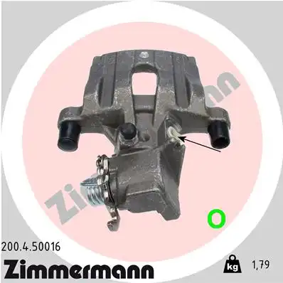Суппорт тормозной ZIMMERMANN 200.4.50016