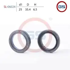 SL-06024 Сальник 25x35.4x6.5(2P) GS