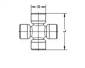 крестовина кардана! 31x\ MB Sprinter 609 U325 GKN
