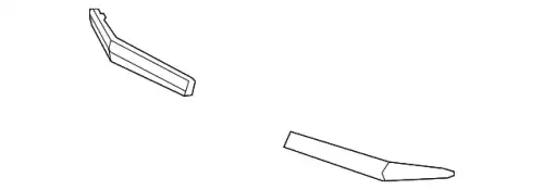 BAR, L. FR. GRILLE M 71128T7A000 HONDA