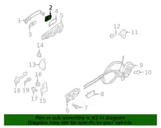 Ручка двери NISSAN 806455RB5A