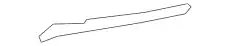 EXTENSION ASSY., L. 71129TEDT01 HONDA