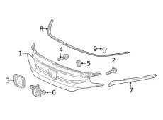 EXTENSION ASSY., L. 71129TEDT01 HONDA