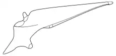 FINISH REAR PILLAR RH 769346CA0A NISSAN