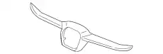 Решетка радиатора HONDA 71129THRA01