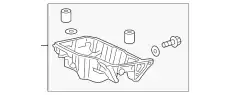 Поддон картера двигателя HONDA 112005PHA00