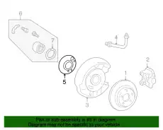 Ступица MB 201 357 17 08