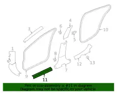 PLATE KICKING 769B56CA0A NISSAN
