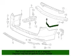 SPACER, R. RR. BUMPE 71593THRA01 HONDA
