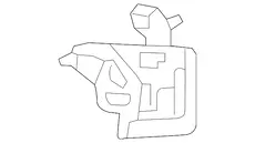 5214453030 КРОНШТЕЙН ПЛАСТИКОВЫЙ TOYOTA / LEXUS