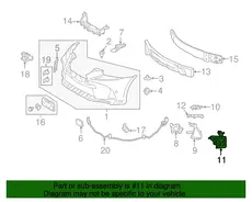 5214453030 КРОНШТЕЙН ПЛАСТИКОВЫЙ TOYOTA / LEXUS