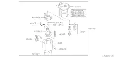 НАСОС ТОПЛИВНЫЙ 42021SG080 SUBARU
