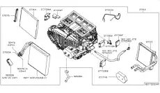 Радиатор печки NISSAN 271403TA1B