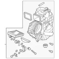 Осушитель кондиционера HONDA 80225TK8A02