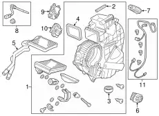 Осушитель кондиционера HONDA 80225TK8A02