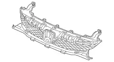 Решетка радиатора HONDA 71121SNAA50