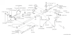 Рулевая тяга SUBARU 34116FE030